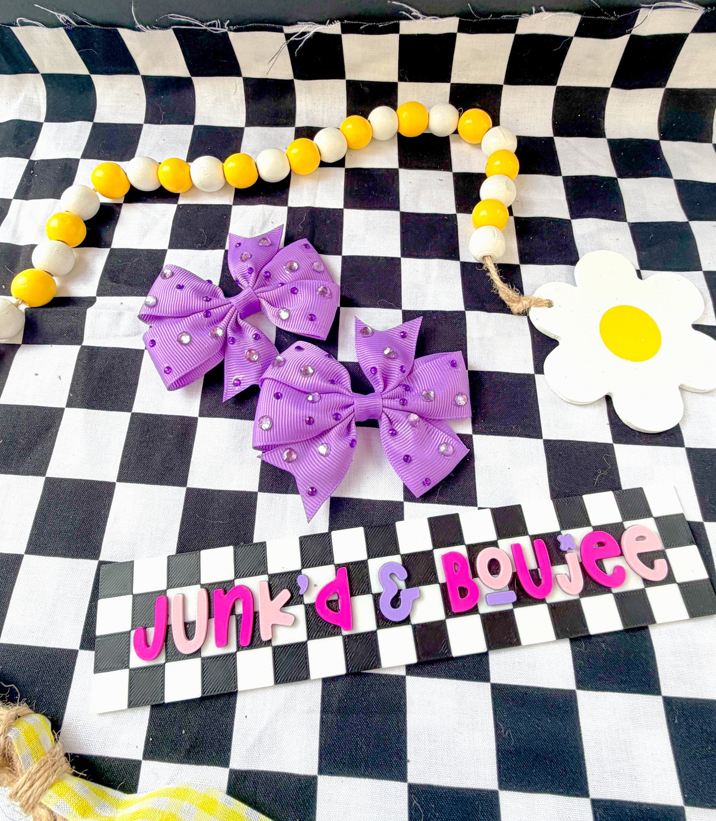 Spring Purple Junk’d Piggies