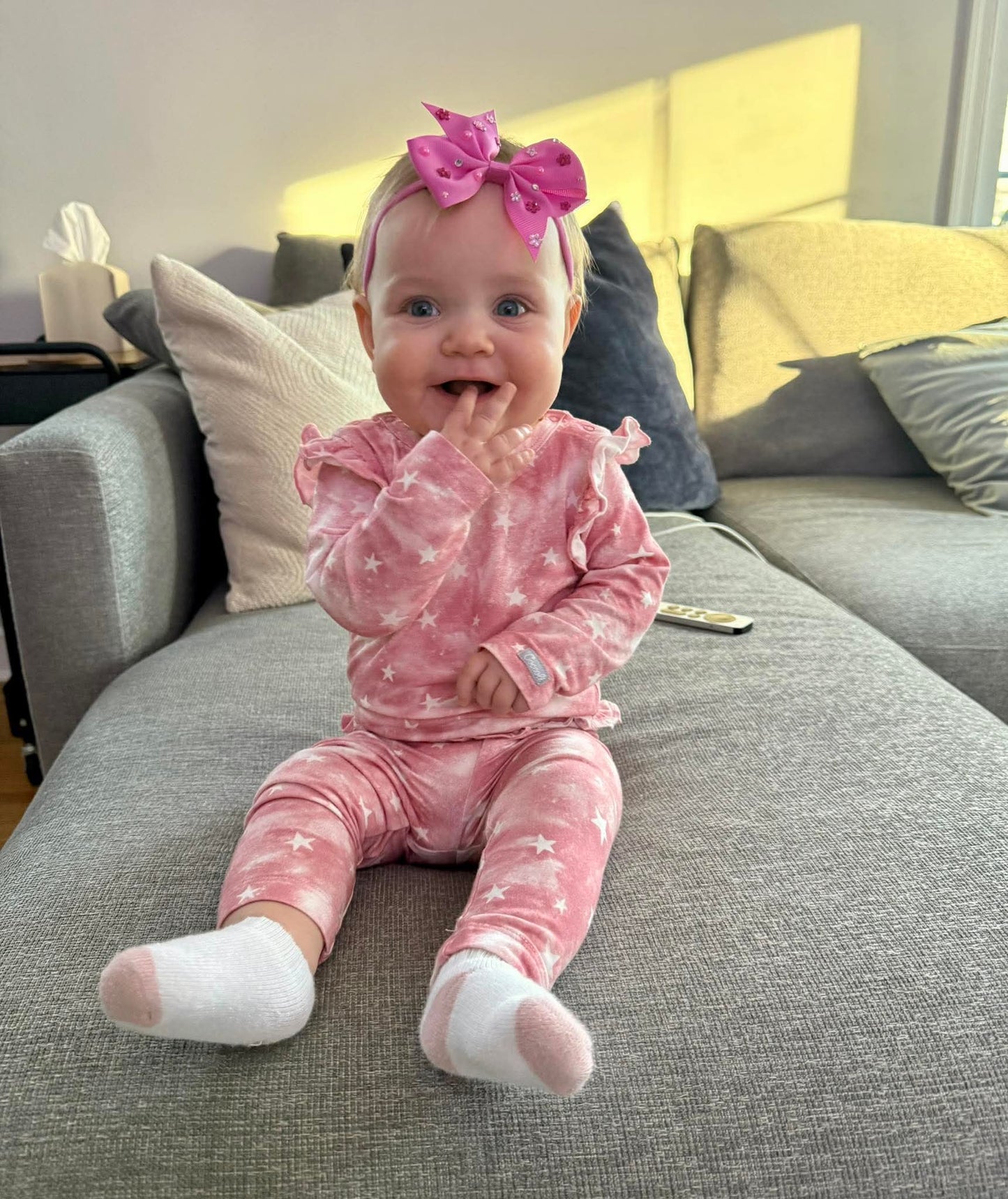 Perfect Pink Junk’d Bow on Nylon