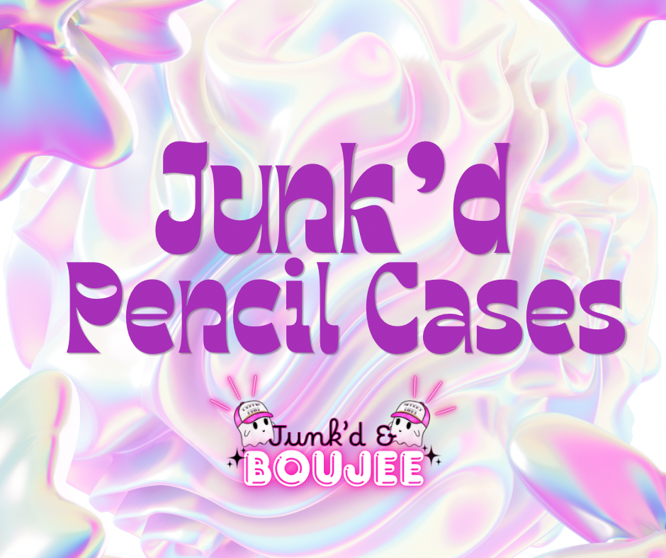 Junk'd Pencil Cases