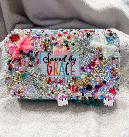 “Saved by Grace” Junk’d Pencil Case