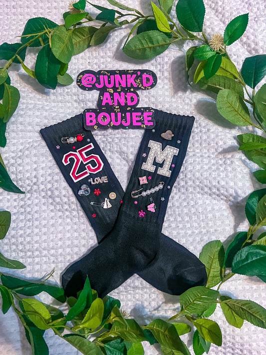 Senior Junk’d Socks-Black