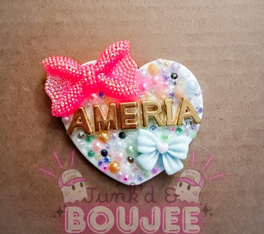 “Gold Letters” Junk’d Name Mirrors